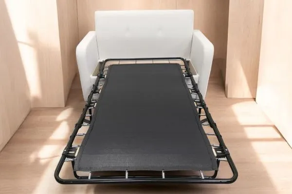 Кухонный прямой диван Таон-4M со спальным местом и подлокотниками (раскладушка) - Кухонные диваны