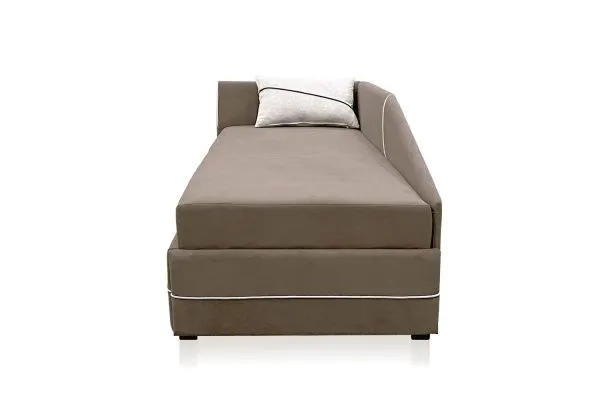 Тахта Шер бежевая левый угол. Фотографии