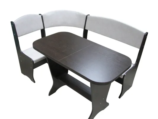 Весна кухонный уголок с раскладным столом (Венге) - Кухонные уголки со столом и табуретами