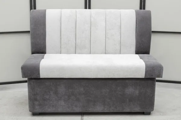 Кухонный прямой диван Алюр с ящиком (антивандальный) - Кухонные диваны