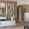 Модульная прихожая-4 Машенька (Серый крафт / Белый крафт)