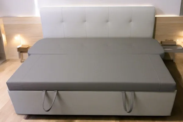 Кухонный прямой диван Таон-3 со спальным местом - Кухонные диваны