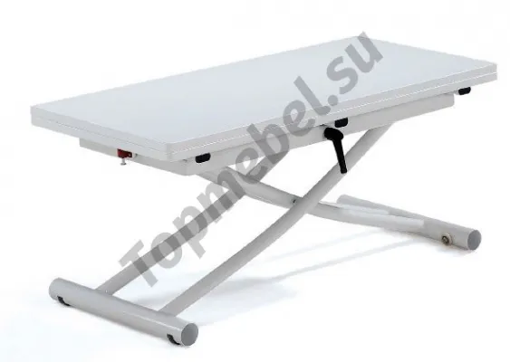 Стол трансформер Анжер В2442-2R Белый лак - Столы-трансформеры