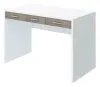 Компьютерный стол СП-32С - корпус белый жемчуг, фасады нельсон