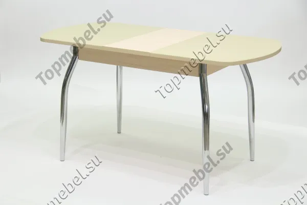 Стеклянный раскладной стол Гала-2 матовый - Столы