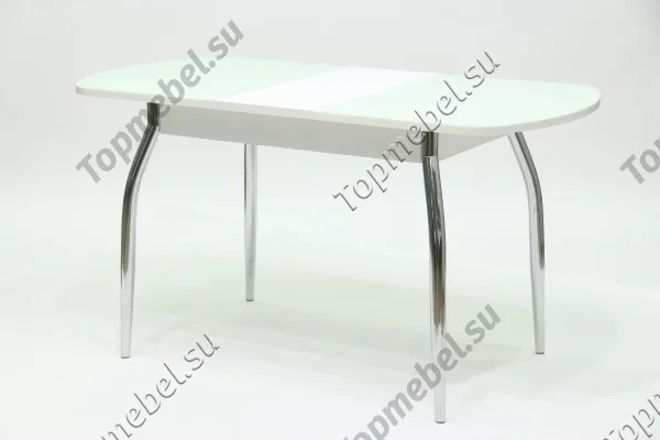 Стеклянный раскладной стол Гала-2 матовый - Столы