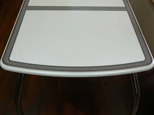 Стеклянный раздвижной стол Альба М38 - Столы