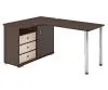 Компьютерный стол СР-165СМ - корпус венге, фасады карамель, столешница венге