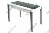 Стеклянный раздвижной стол Гала-23 - Столы