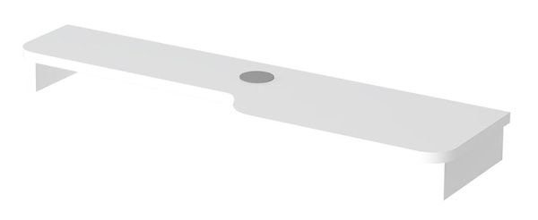 Надстройка СД-15 НМ Белый жемчуг - Компьютерные столы