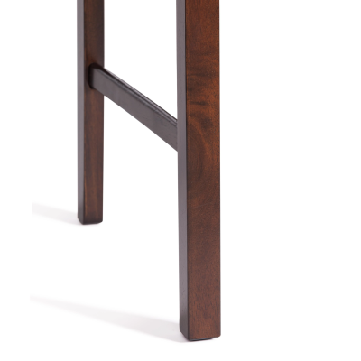 Обеденный комплект Хадсон (стол + 4 стула)/ Hudson Dining Set - дерево гевея/мдф, стол: 110х70х75см / стул: 44х42х89см, cappuccino (темный орех), ткань кор.-зол. (1 Обеденный комплект Хадсон (стол + 4 стула)/ Hudson Dining Set - дерево гевея/мдф, стол: 110х70х75см / стул: 44х42х89см, cappuccino (темный орех), ткань кор.-зол. (1