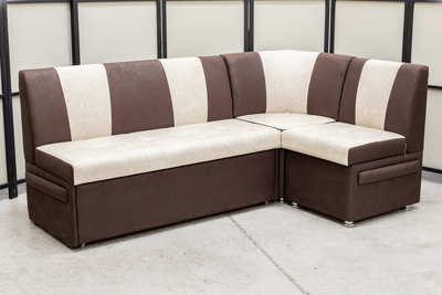 Кухонный угловой диван Толедо с переменным углом и спальным местом - Кухонные диваны