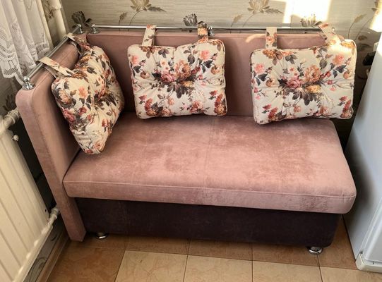 Кухонный диван Каир полуугол с ящиком - Кухонные диваны