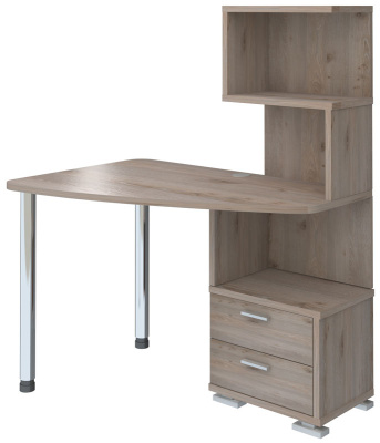 Компьютерный стол СКМ-60 - корпус нельсон, фасады нельсон