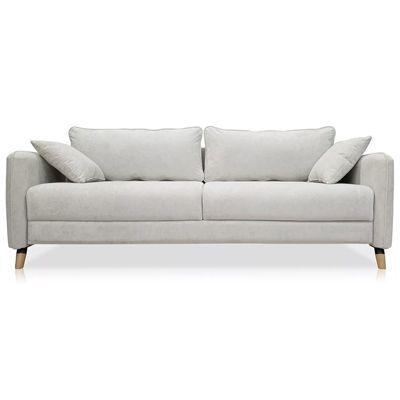 Диван-кровать Аркадия VIP светло-серый. Фотографии