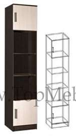 Шкаф Многоцелевой Машенька Венге/Дуб мол - Шкафы в прихожую