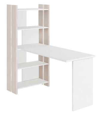 Стол СТЛ-ОВ+С120Прям (без тумбы) - карамель - белый жемчуг