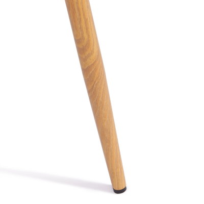 Стул BREEZE (mod. 4724) - Велюр/металл , 44 х 53 х 87 см, Coral (коралловый) HLR44 / натуральный