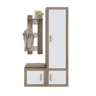 Прихожая Тойво 15 - нельсон - белый жемчуг