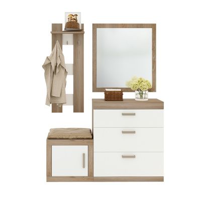 Прихожая Тойво 5 - нельсон - белый жемчуг