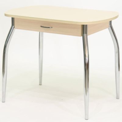 Стеклянный стол с ящиком Гала-10 (Портофино Мини) Стеклянный стол с ящиком Гала-10 (Портофино Мини) - Столы