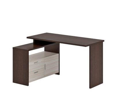 Стол СКЛ-Прям130 + ТБЛ - венге - карамель