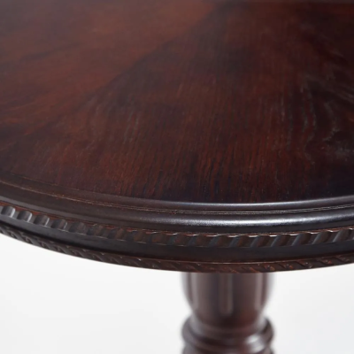 Стол STEFANO - бук, мдф, 100+30x80x77см, Tobacco