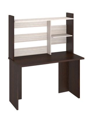 Стол СКЛ-Прям120(без тумбы)+НКЛ-120 - венге - карамель