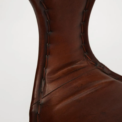 Стул Secret De Maison HORN ( mod. M-19852)  - металл/кожа буйвола, 49х56х81см, коричневый
