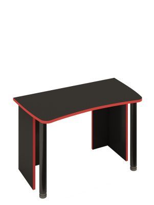 Стол СКЛ-Софт120Ч - черный-красный