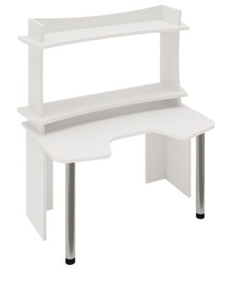 Стол СКЛ-Игр140+НКИЛ140ВЛ - белый жемчуг