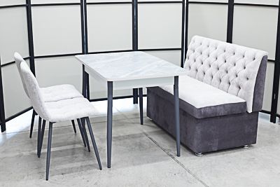 Диван, стол, 2 стула (серия Монро) Диван, стол, 2 стула (серия Монро) - Кухонные наборы