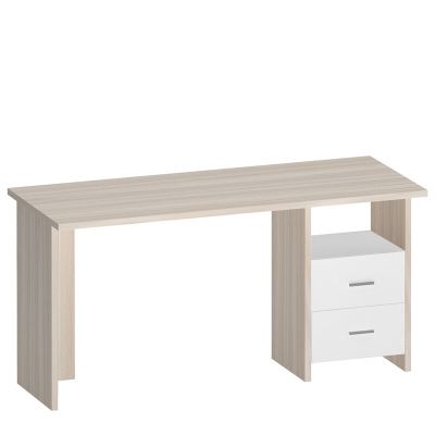 Стол СКЛ-Прям150 - карамель - белый жемчуг