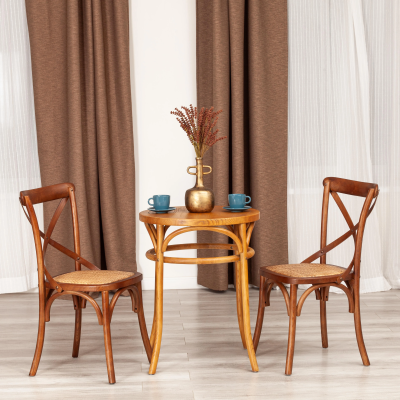 Стол THONET (mod.T9151) - дерево вяз, 60х75 см, Груша (№3)