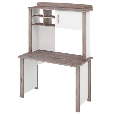 Стол СТД-115 с надстройкой НД-115 - нельсон - белый жемчуг Стол СТД-115 с надстройкой НД-115 - нельсон - белый жемчуг