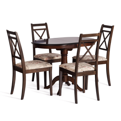 Стул Picasso ( PC-SC ) - дерево гевея, 45х53х97см, Tobacco, ткань Прованс №11