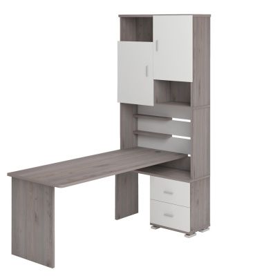 Компьютерный стол СР-720-180 - нельсон - белый жемчуг