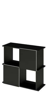 Стеллаж СТЛБ-ЗН - черный-белый
