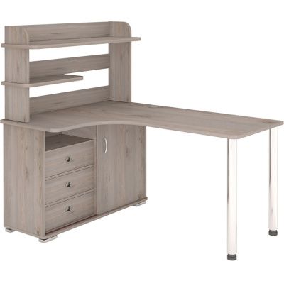 Компьютерный стол СР-145М - корпус нельсон, фасады нельсон, столешница нельсон