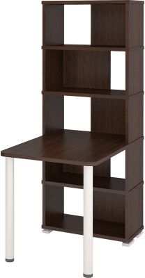 Компьютерный стол СБ-10М-5 - корпус венге, фасады венге, столешница венге