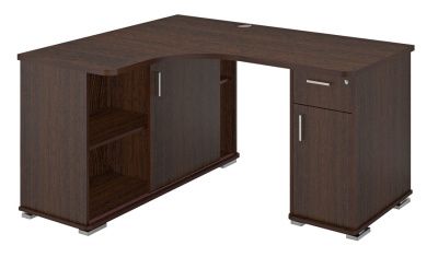Компьютерный стол СР-140М - корпус венге, фасады венге, столешница венге