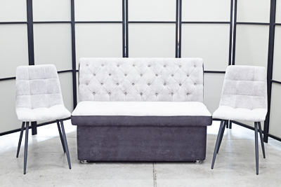 Диван, 2 стула (серия Монро) Диван, 2 стула (серия Монро) - Кухонные диваны