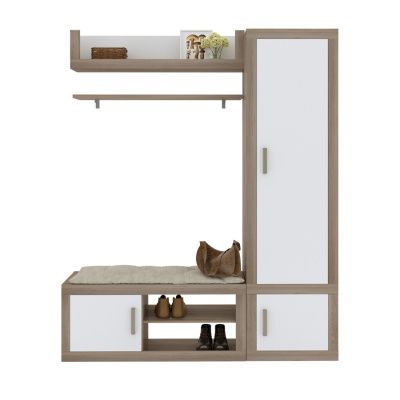 Прихожая Тойво 12 - нельсон - белый жемчуг