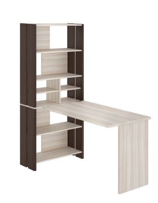 Стол СТЛ-ОВХ+С120Прям (без тумбы) - венге - карамель