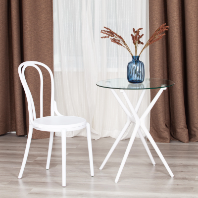 Стул THONET (mod. PL62) - пластик, 42 x 52 x 89 см, White (Белый) 01