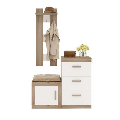 Прихожая Тойво 4 - нельсон - белый жемчуг