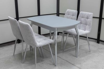 Обеденная группа Гала Кватро (серый) Обеденная группа Гала Кватро (серый) - Обеденные группы