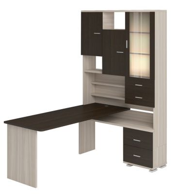 Компьютерный стол СР-620-180 - карамель - венге - венге Компьютерный стол СР-620-180 - карамель - венге - венге