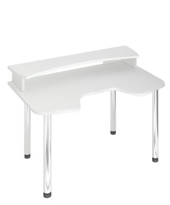 Стол СКЛ-Игр140МО+НКИЛ140 - белый жемчуг