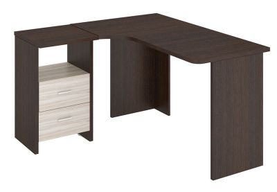 Стол СКЛ-Угл130 - венге - карамель